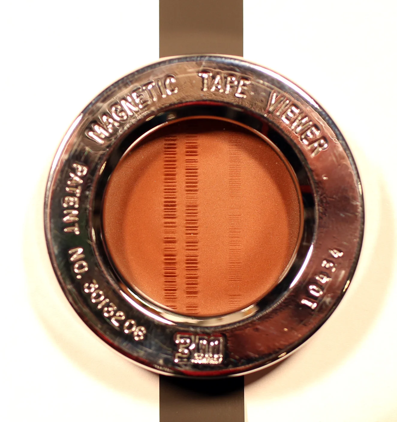 Pilot or timecode on audio track (image of timecode on track 4 of 1/2" 4-track tape)