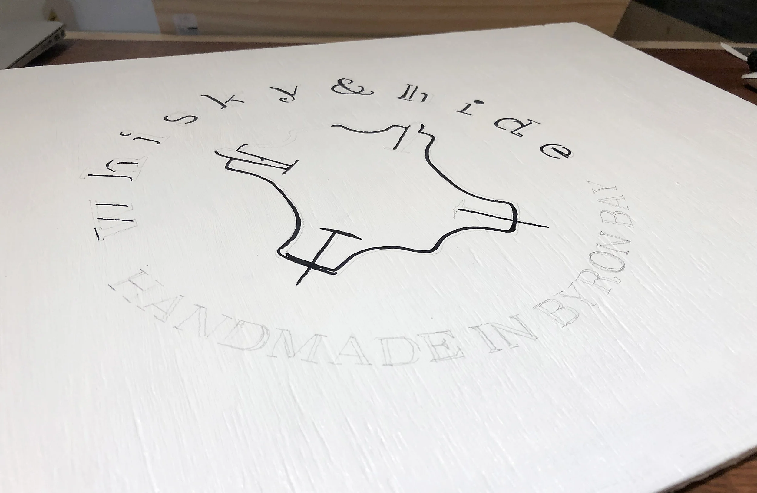 Whisky and Hide Sign In Early Progress.jpg