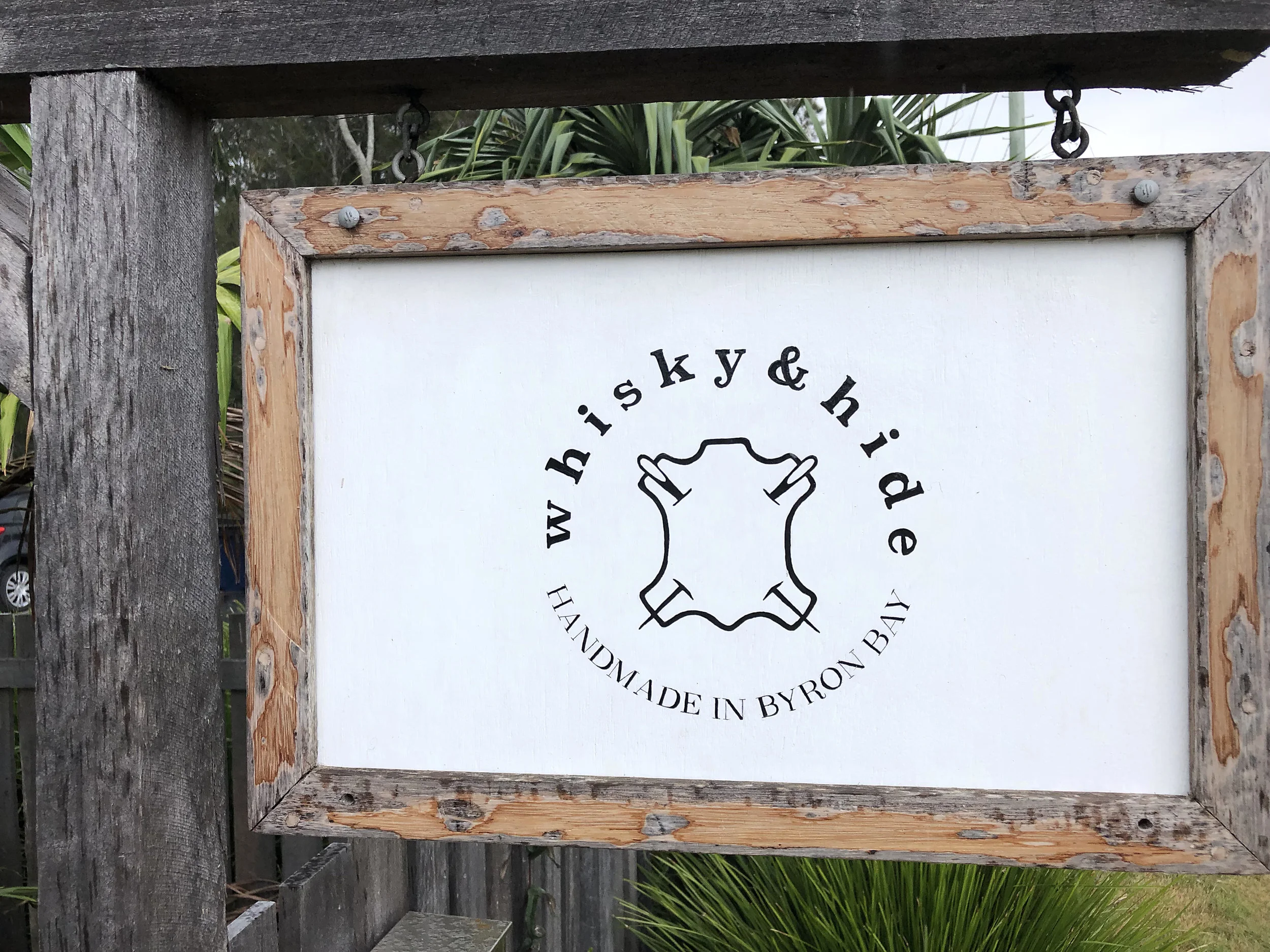 Whiskey and Hide Sign Installed.jpg