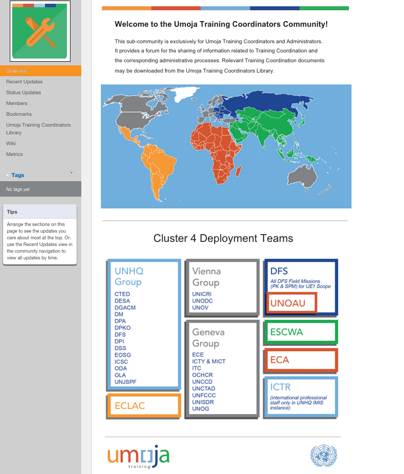 Unite Connections - Training Coordinators Community