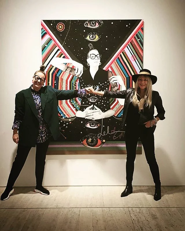 SYDNEY!! Archibald Luncheon at the @artgalleryofnsw - Artist and sitter get to preview this years exhibition for the first time before tomorrow's announcement - SO many amazing portraits!! ----- #archibaldprize2019 #portrait #painting #sydney #delkat