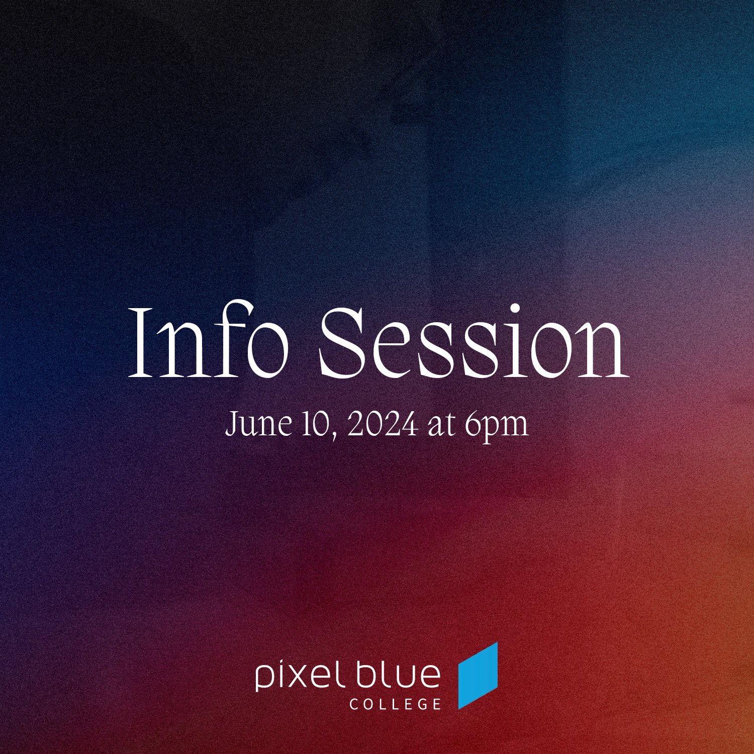 ⏰ Join us tomorrow for our 𝗢𝗻𝗹𝗶𝗻𝗲 𝗜𝗻𝗳𝗼 𝗦𝗲𝘀𝘀𝗶𝗼𝗻! Staff and instructors will be available to answer all your questions and provide more information about our programs. If you're interested in a career in Digital Media and Arts, this is
