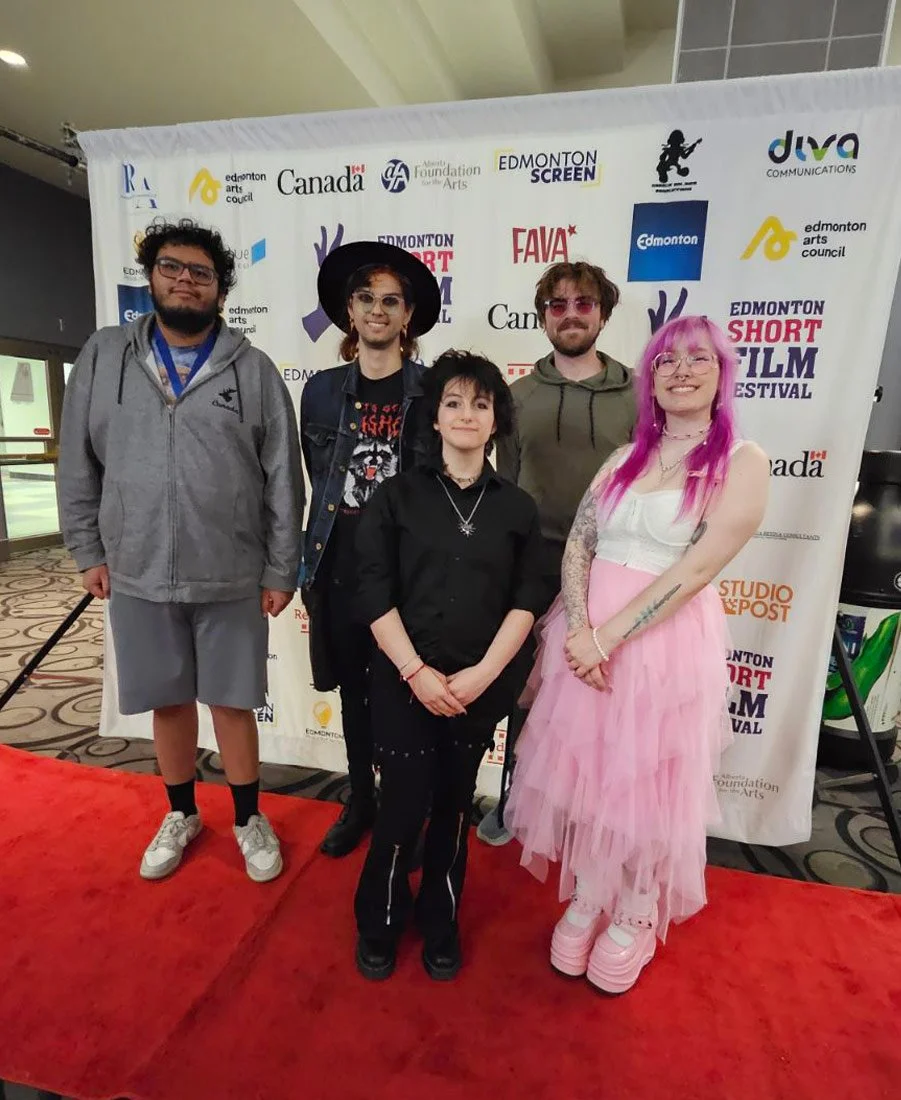 𝗦𝗧𝗨𝗗𝗘𝗡𝗧 𝗟𝗜𝗙𝗘 // Buck and a few of his students checked out this year's Edmonton International Film Festival @edmfilmfest  and what an event!! 🎞️ A huge thank you to our friends at EIFF for the amazing experience! #eiff25 #edmontoninternat