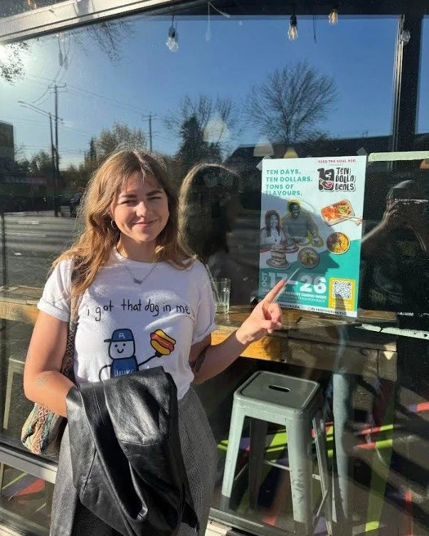 𝗔𝗟𝗨𝗠𝗡𝗜 𝗦𝗣𝗢𝗧𝗟𝗜𝗚𝗛𝗧 // ✨We&rsquo;re proud to feature recent Graphic Design &amp; Photography grad @jessromanchuk, who put her creative skills into action with @feedthesoulyeg &mdash; a fantastic local initiative that celebrates and amplif