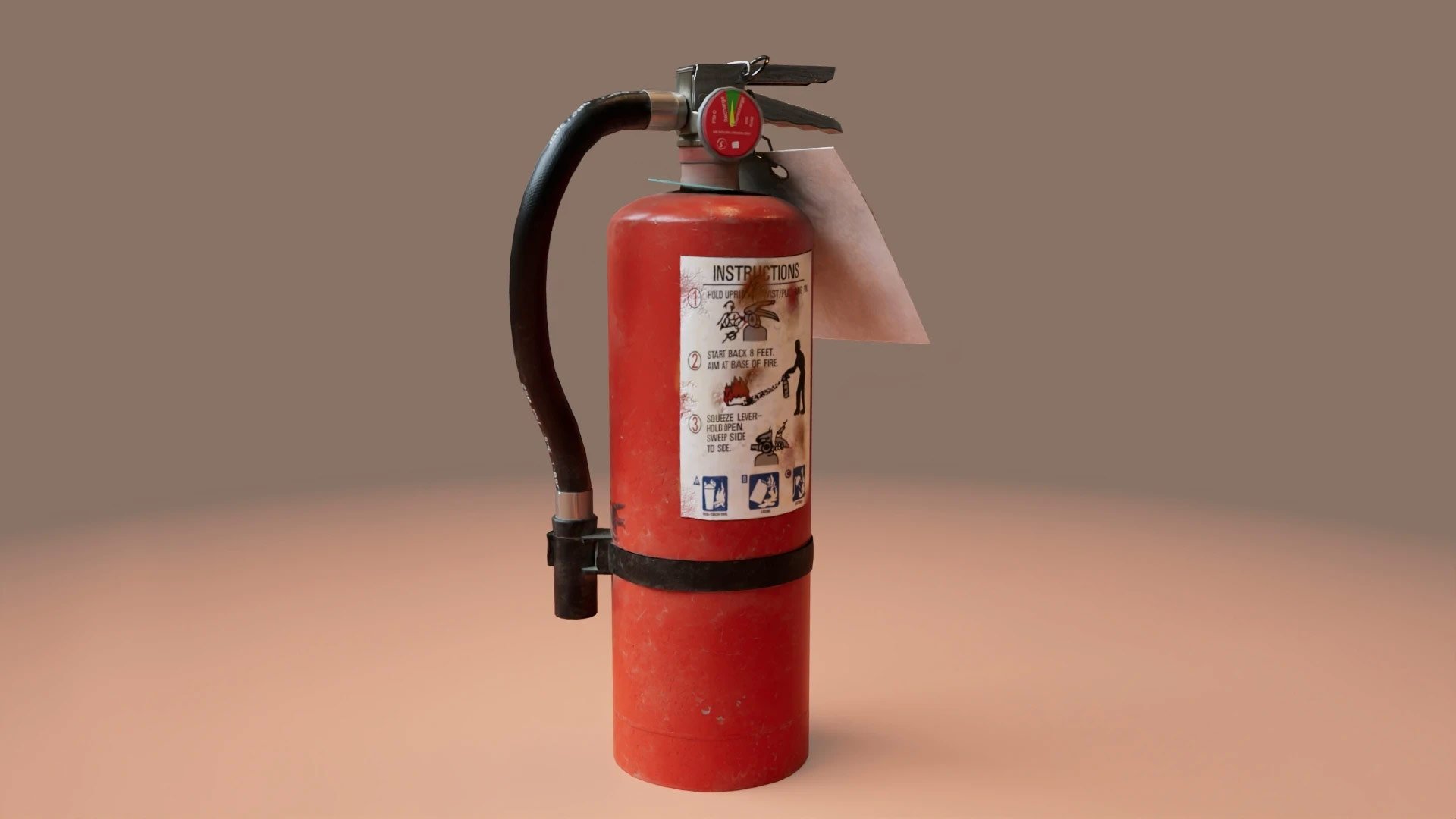 𝗦𝗧𝗨𝗗𝗘𝗡𝗧 𝗪𝗢𝗥𝗞 // This detailed fire extinguisher 🧯 game prop created by 3D student Andrew P., showcases strong modeling, texturing, and attention to real-world detail. Stay tuned for more game-ready assets our students are currently workin