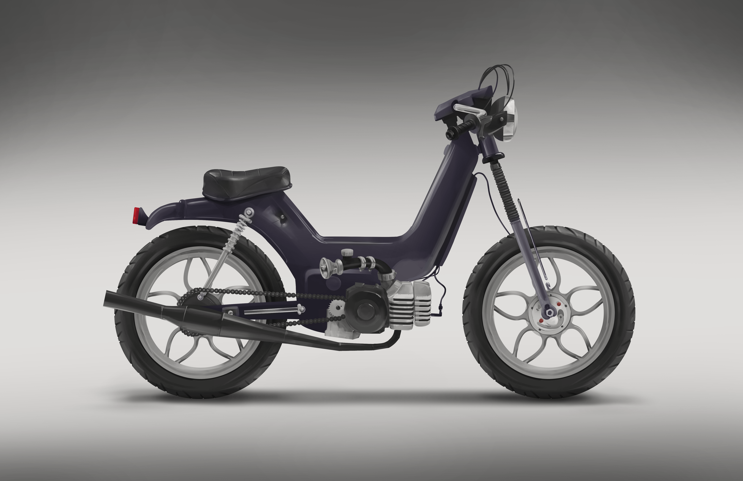 Moped Rendering