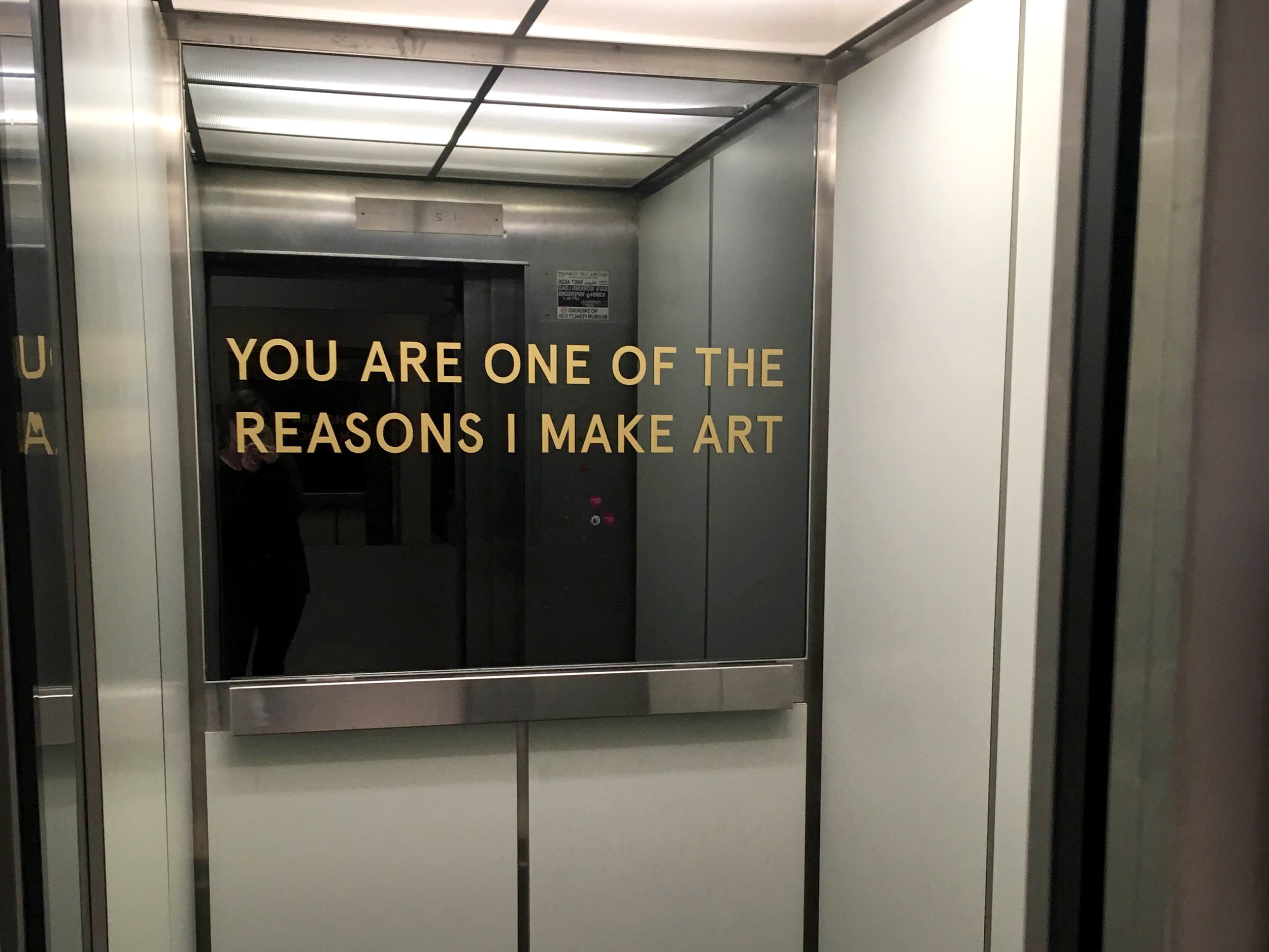Parramatta Artist Studios Elevator