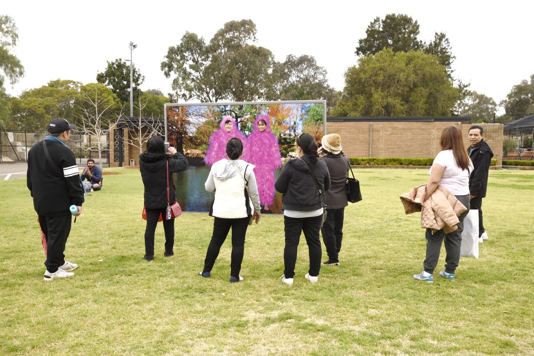 Makes sense together (Cherry Blossom Festival), Auburn Botanic Gardens, 2018. Photography by Kieran Butler, Documentation of Festival by Garry Trinh.