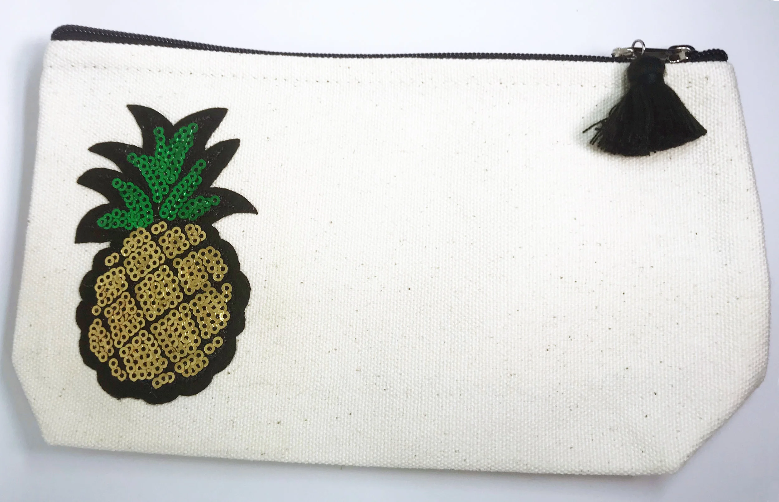 Black & Gold Pineapple Perfection Pouch 