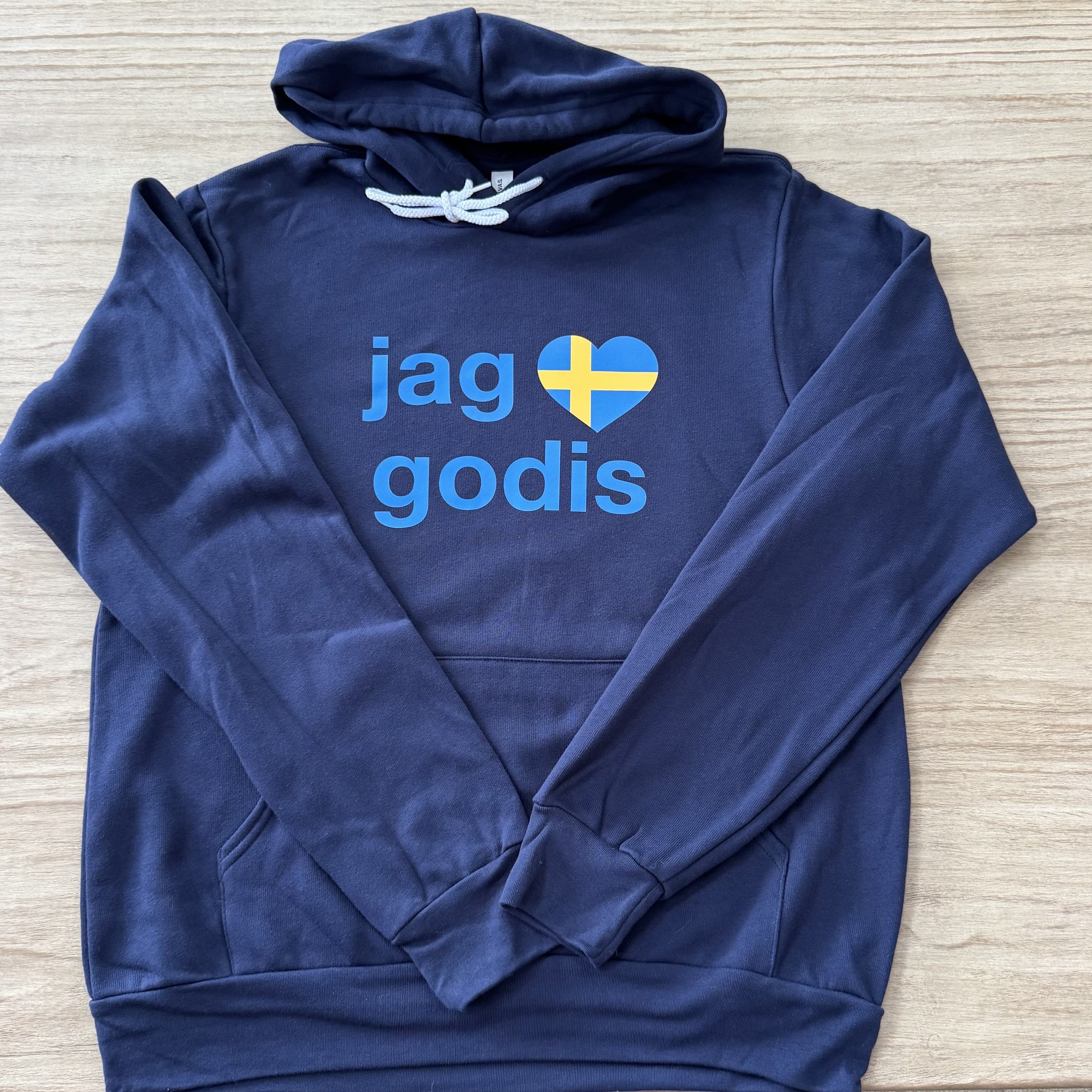 Kid's Jag älskar Godis (I Love Candy) Hoodie Sweatshirt