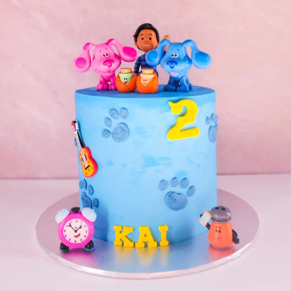 A Very Blue Birthday Cake — Pastry Addict