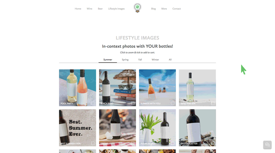 Browse the full summer Collection via outshinery.com/wine-lifestyle-images