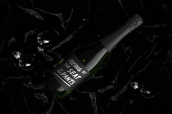 “Study in black” Lifestyle Image for Bricoleur Vineyards