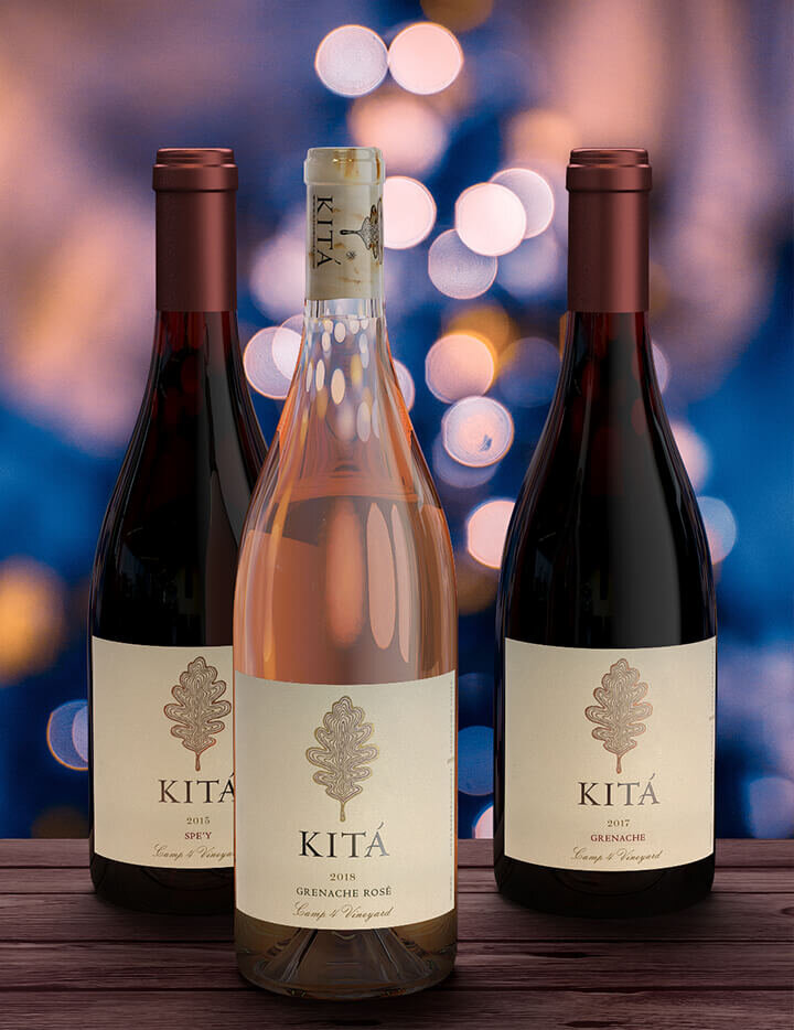 “Blue tree” Lifestyle Image for Kita Vineyards