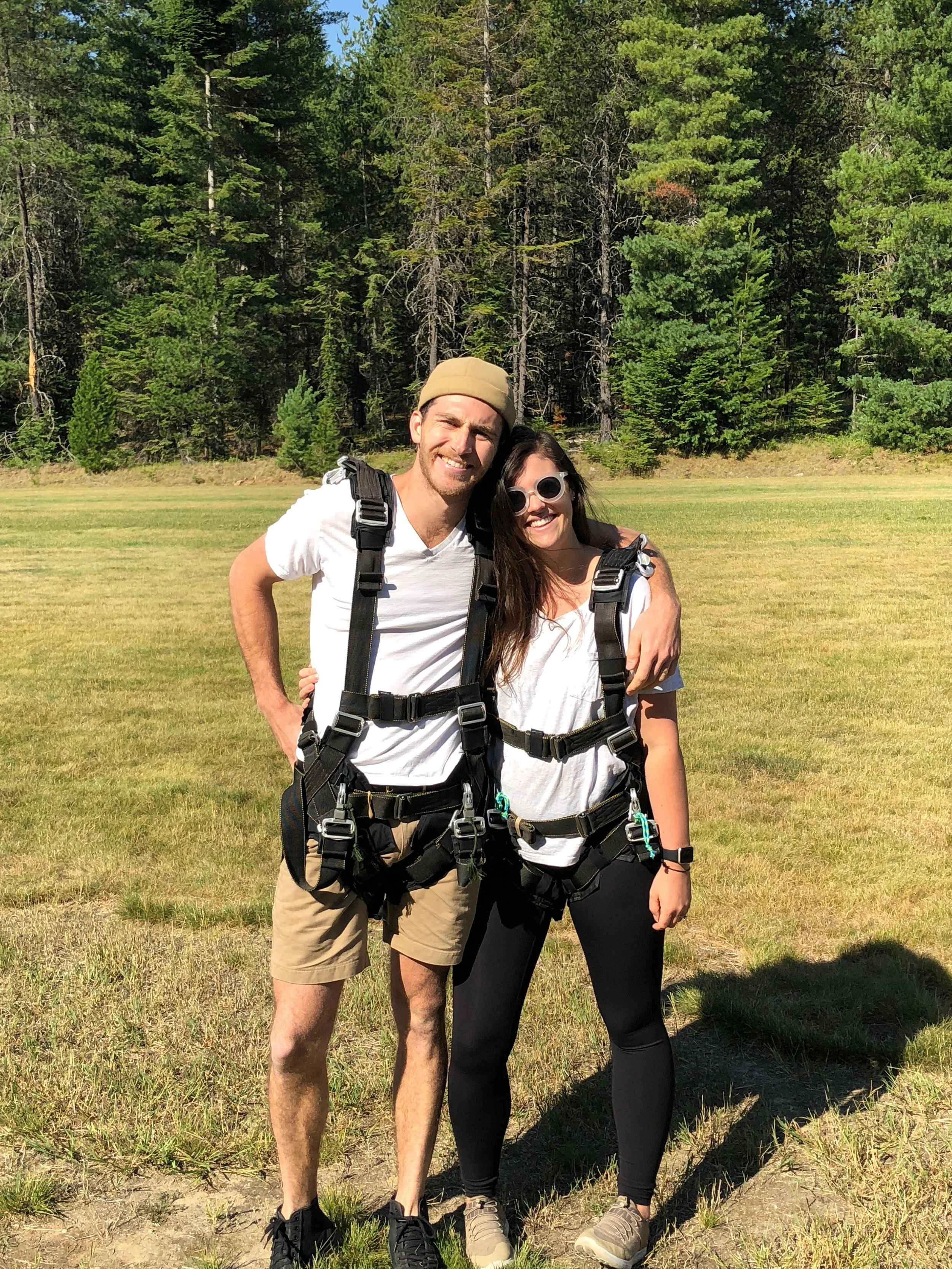 Tanden's 3rd jump, my second. July 2018 