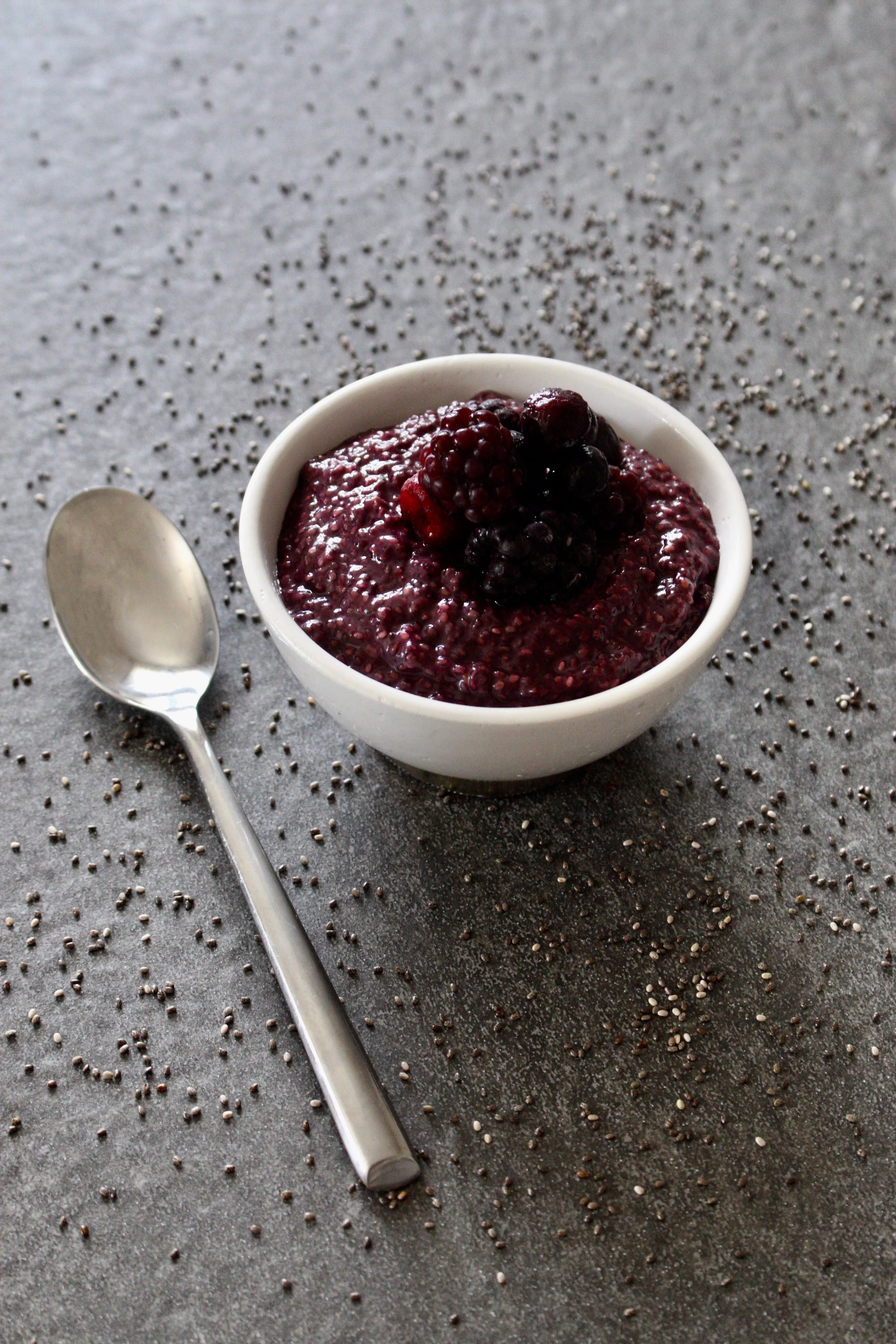 BERRY CHIA SEED PUDDING