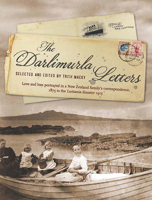  The Darlimurla Letters, Trish Macky  Joe and Mary Macky were both passengers on the ill-fated ocean liner, the Lusitania, which was torpedoed by a German U-boat off the coast of Ireland in 1915. Mary was offered a place on one of the lifeboats but i