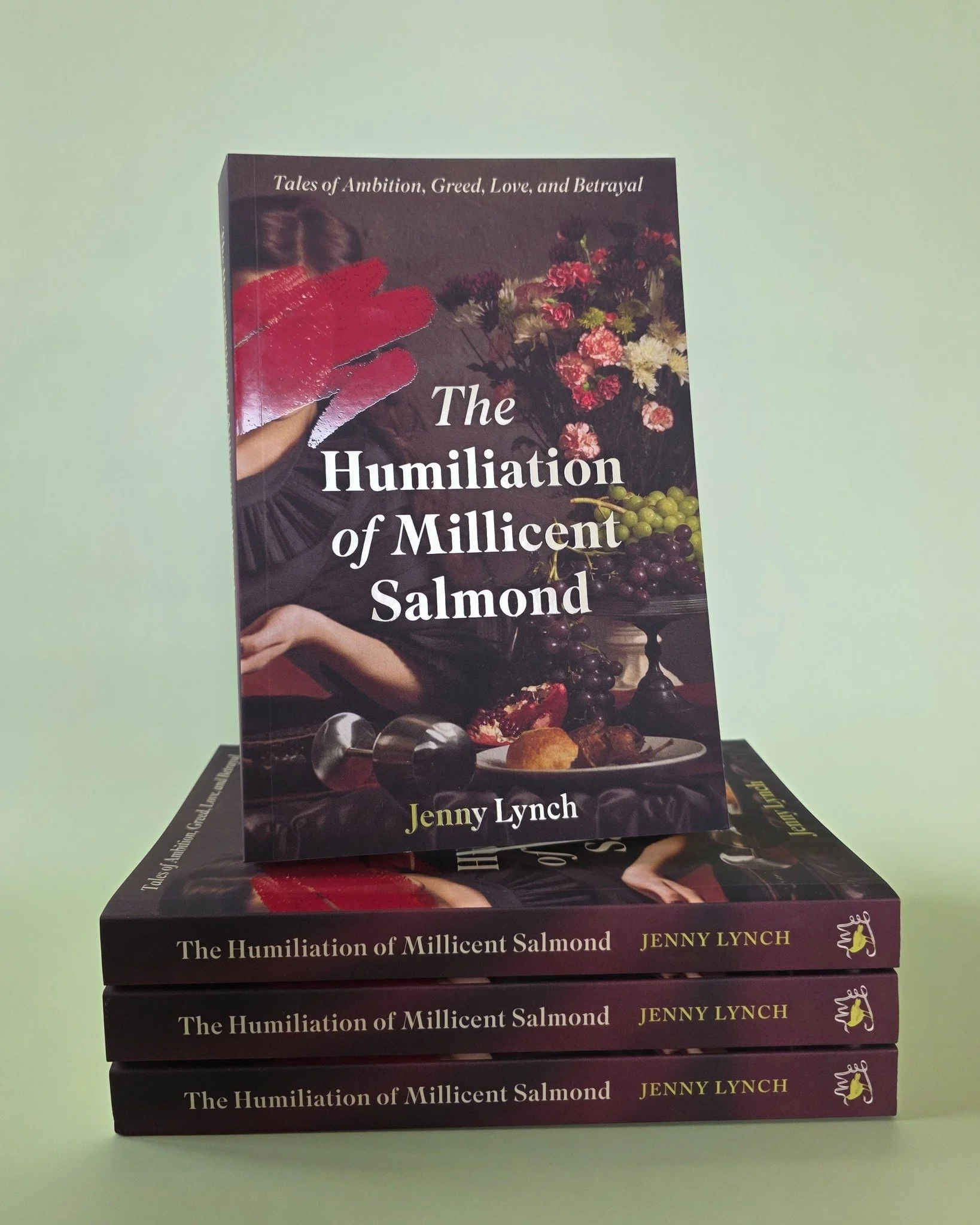 Happy Publication Week, Jenny Lynch 🖤
(After a slight detour, thanks to a typhoon, the books are finally on their way to stores!)
"The Humiliation of Millicent Salmond" is Jenny’s third book with us, and she’s sharper, funnie