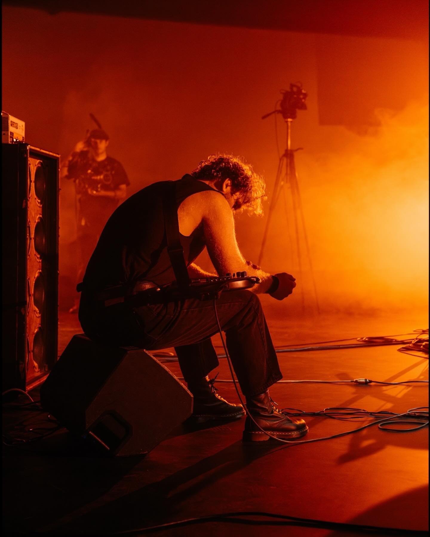 Release day is here! BTS shots taken for @codeorangetoth for their @audiotree session late last year. Such a blast to be a part of this day ~ go check out their session 💥