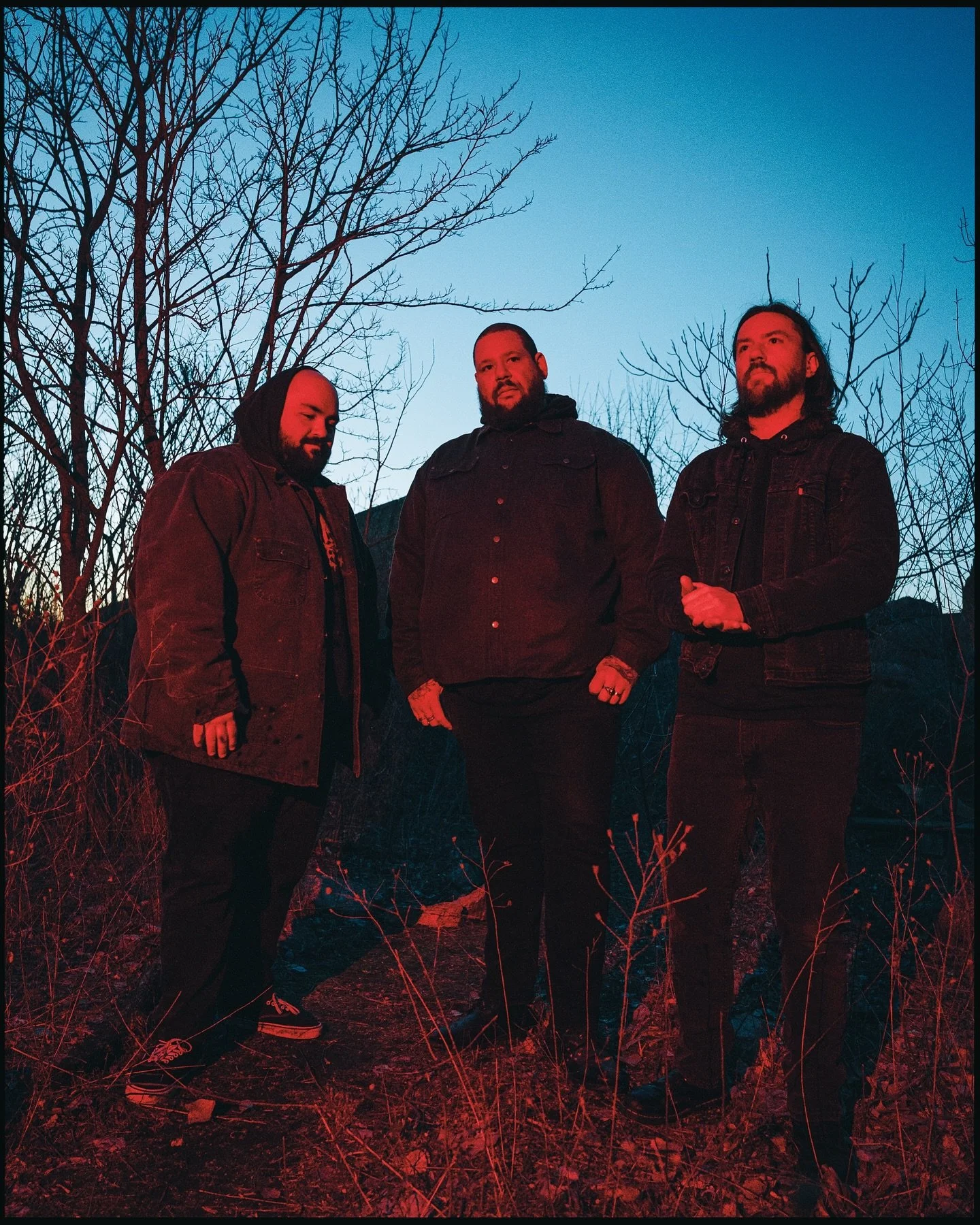 Promos for @primitivemandoom in anticipation of their newest release 𝑶𝒃𝒔𝒆𝒓𝒗𝒂𝒏𝒄𝒆, dropping October 31st, 2025. Thank you to the boys for the trust and some very fun photo experiences earlier this year. Pre-save the album and peep that shit. 