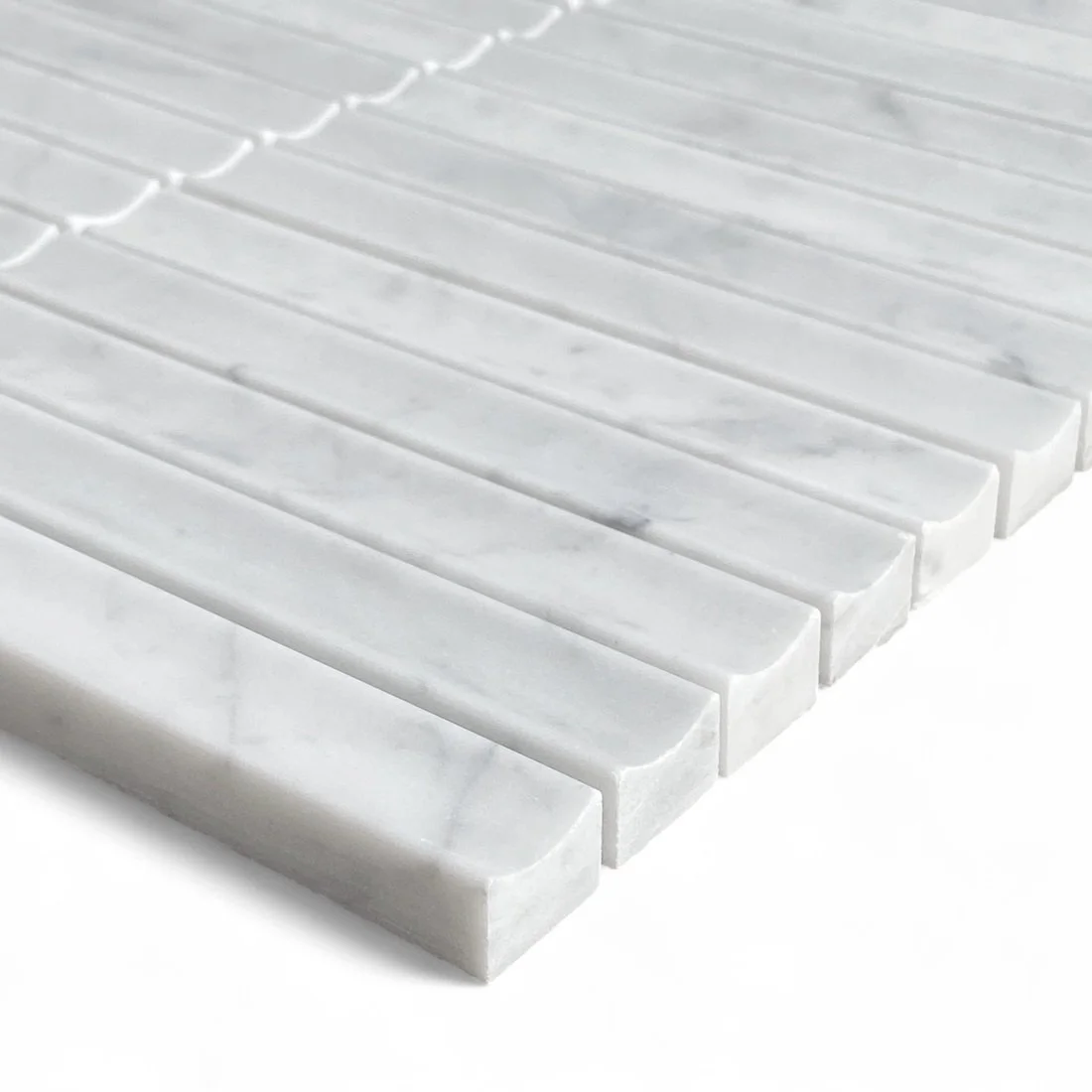 CARRARA C- CONCAVE-FLUTE-TILE