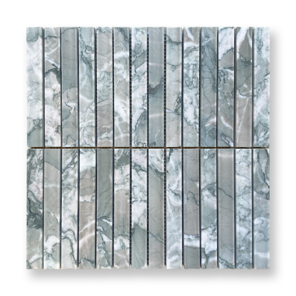 VERDI ANTIGUA MINI CONCAVE MOSAIC