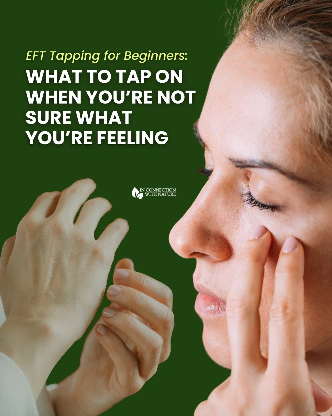 One of the most common questions beginners ask about EFT tapping is: What do you tap on when you don&rsquo;t know or not sure what you&rsquo;re feeling?

The good news is that you don&rsquo;t need perfect clarity to begin. In fact, many people start 