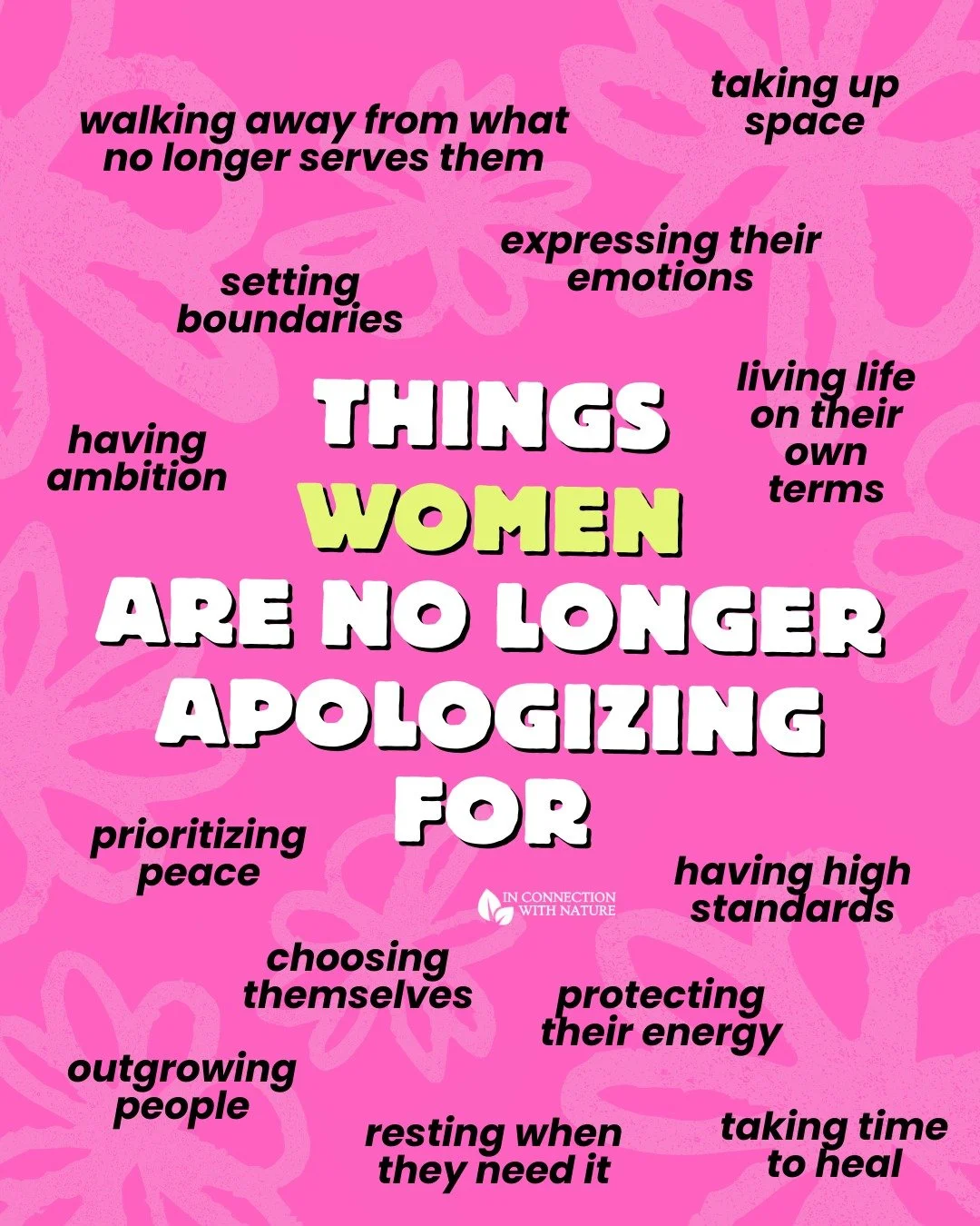 This Women&rsquo;s Month, let's clap louder for all the women who are thinking, learning, and choosing to stop apologizing for simply being themselves. 🌸

For years, many women were conditioned to soften their voice, shrink their ambitions, or expla