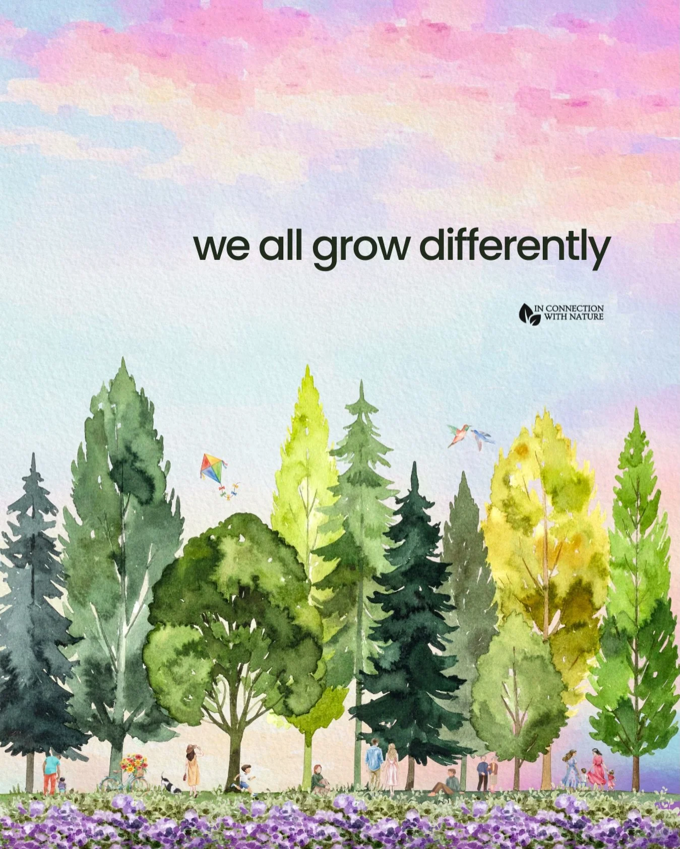 We all grow differently, and that&rsquo;s something we often forget in a world that constantly encourages comparison.

Growth is not linear, and it definitely doesn&rsquo;t follow the same timeline for everyone. Some people bloom quickly, while other