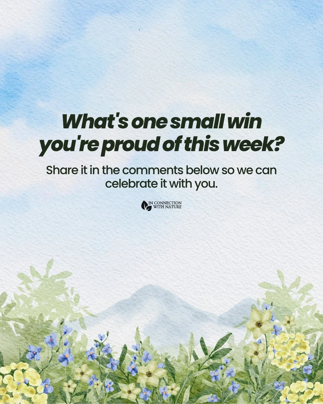 What&rsquo;s one small win you&rsquo;re proud of this week?
Share it in the comments below so we can celebrate it with you.

Growth isn't built only through big milestones. It's built through the small wins you make every day.

When you take time to 