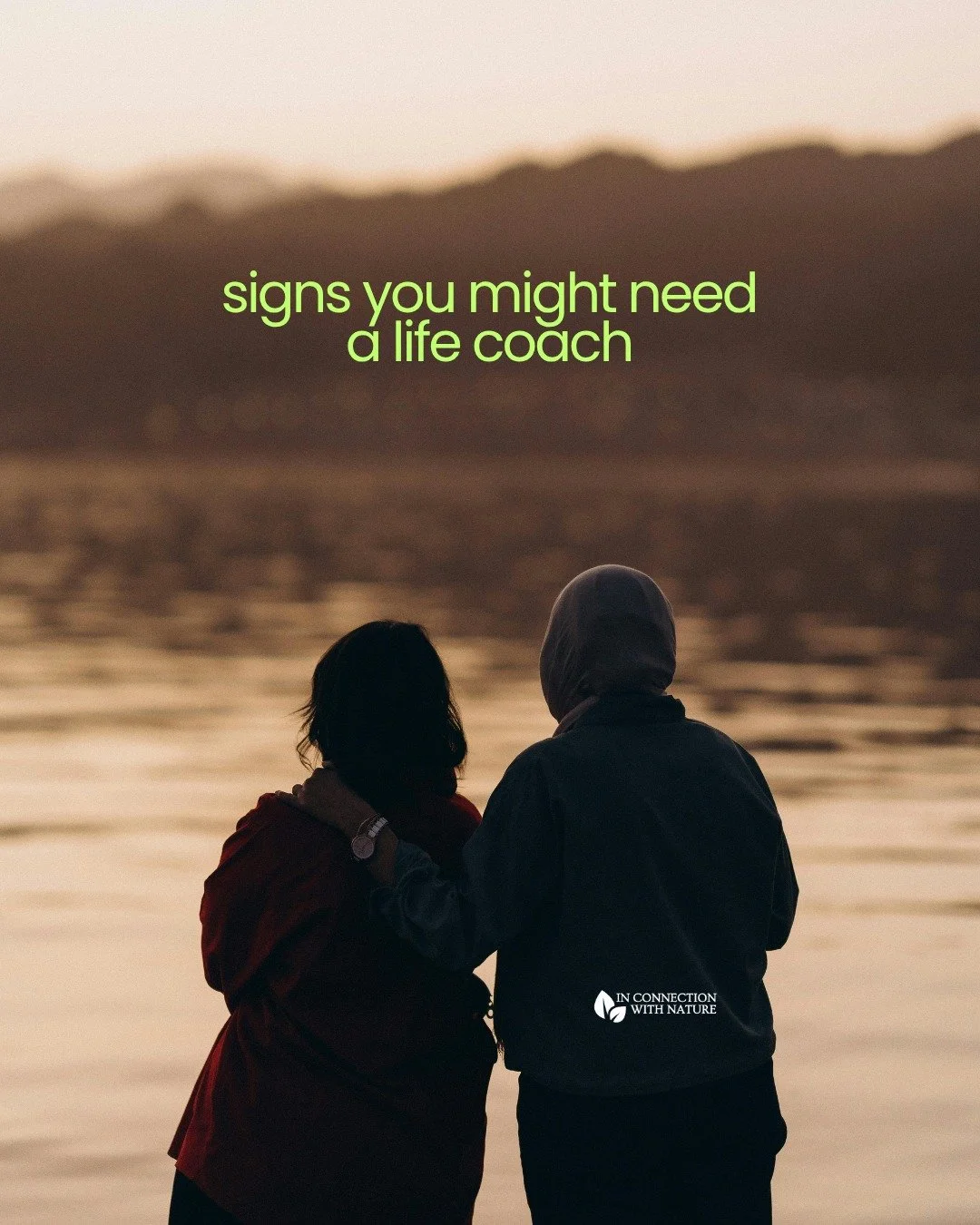 Feeling stuck in the same patterns, no matter how much you try to change?

Here are some of the quiet signs that you might benefit from the support of a life coach. And it's not because something is wrong with you, but because certain thoughts, emoti