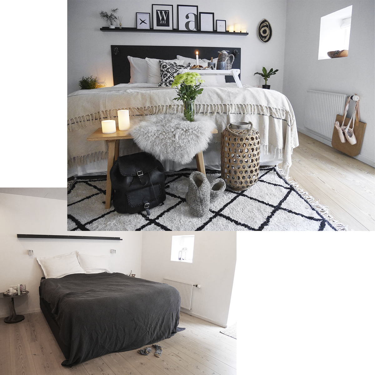 An easy way to make it look more cosy
