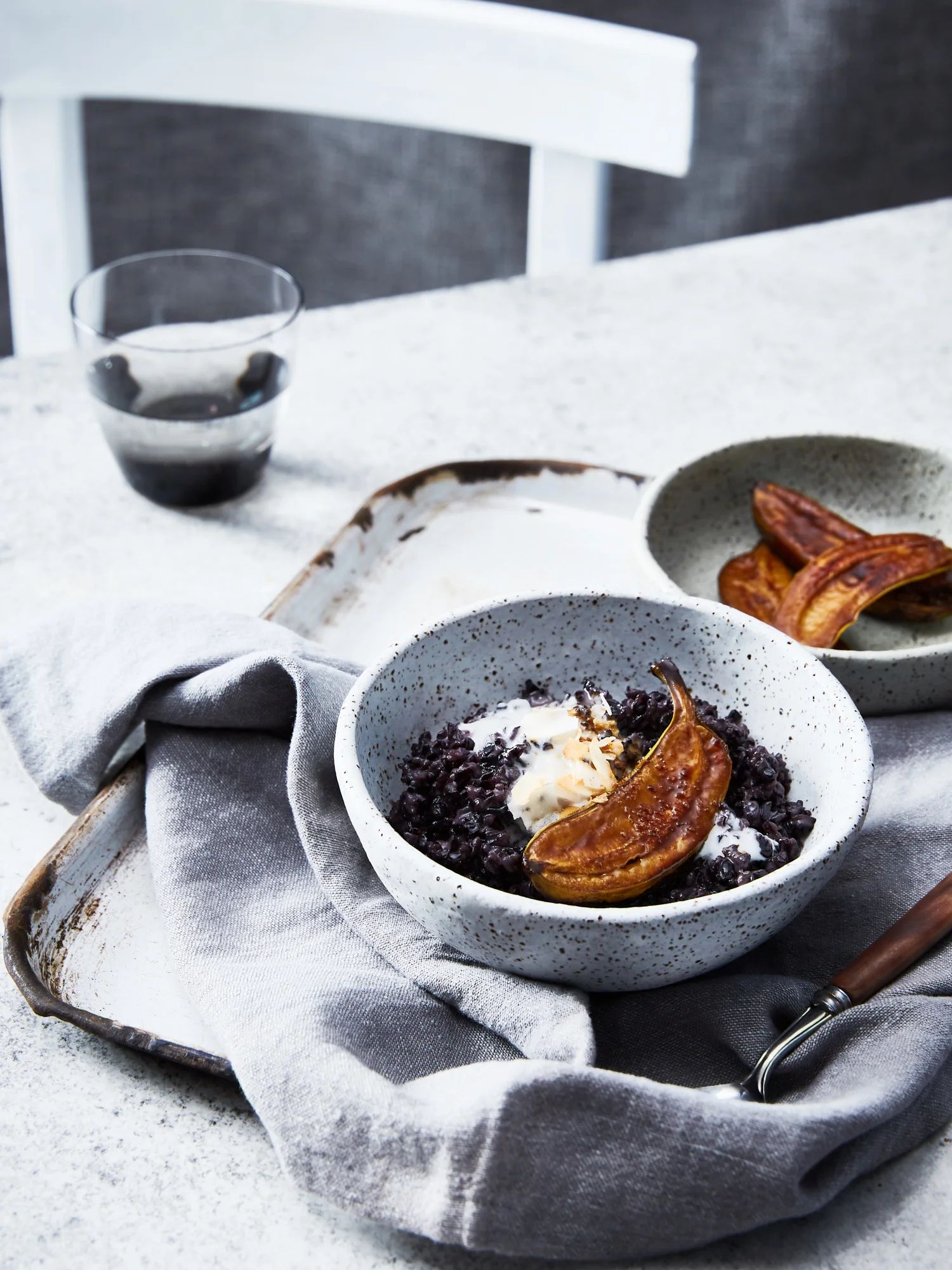 Sticky Black Rice Pudding