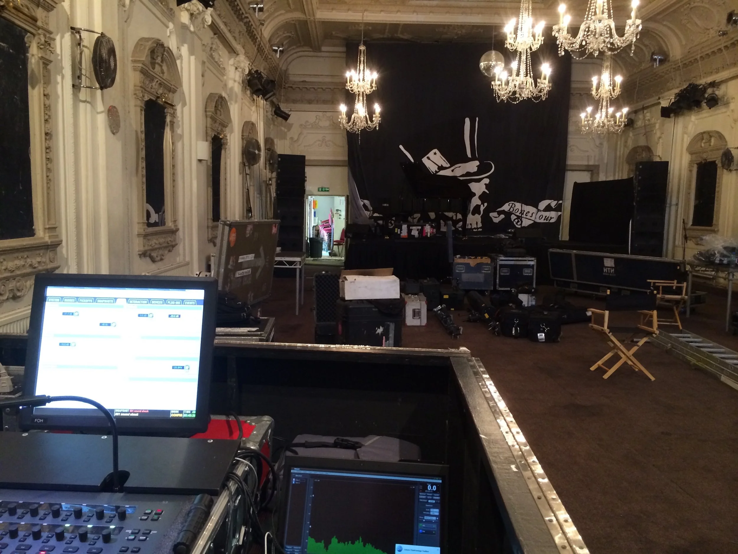 View from the FOH position