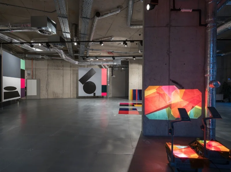 Conversation in Colour (partial installation view) Pic credit Vassilis Skopelitis