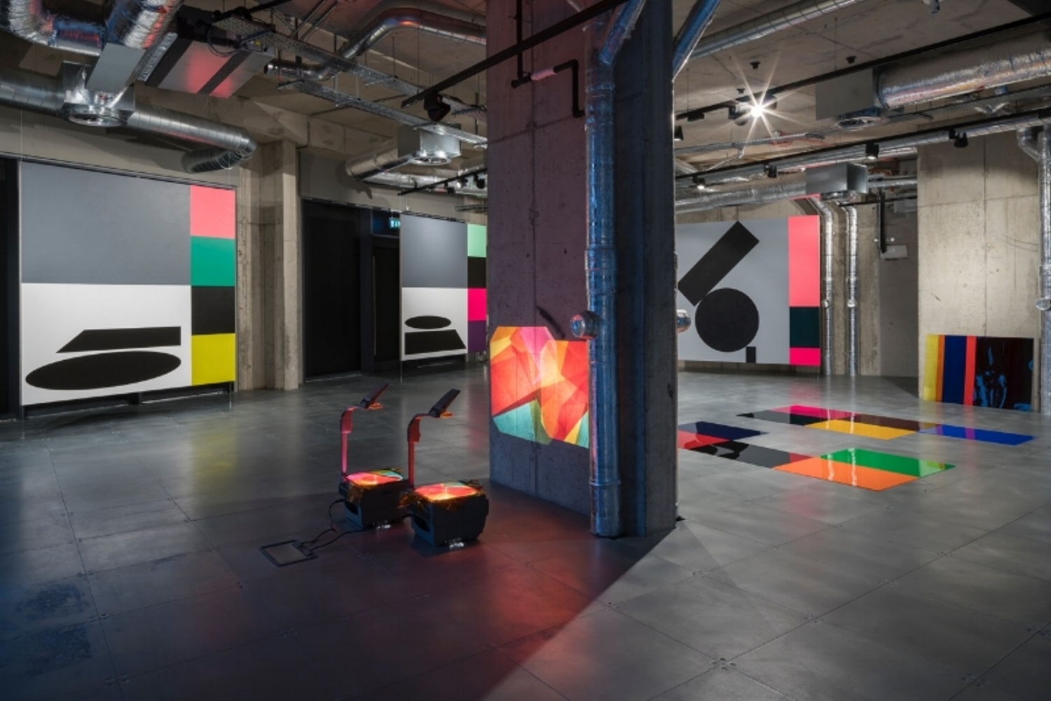 Conversation in Colour (partial installation view) Pic credit Vassilis Skopelitis
