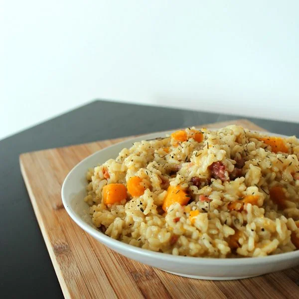 Butternut Squash and Bacon Risotto — Tiny Budget Cooking