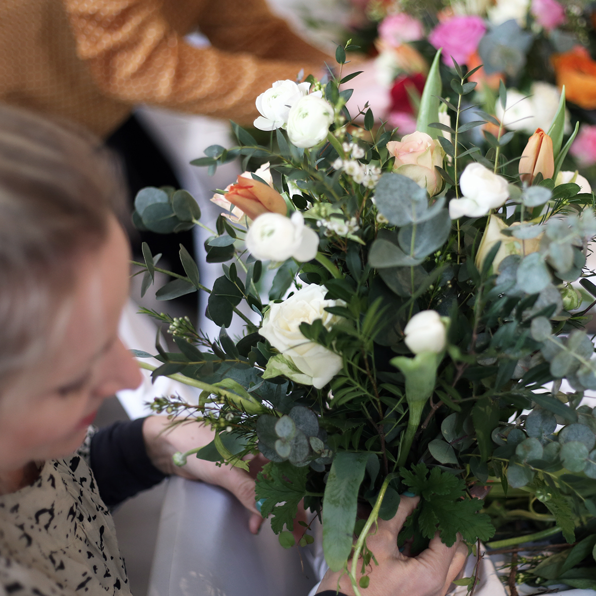 Therese visste exakt att hon skulle göra sin uppsättning som en riktgt bra köksfest. Men hon har ju å andar sidan grym koll på just kök.