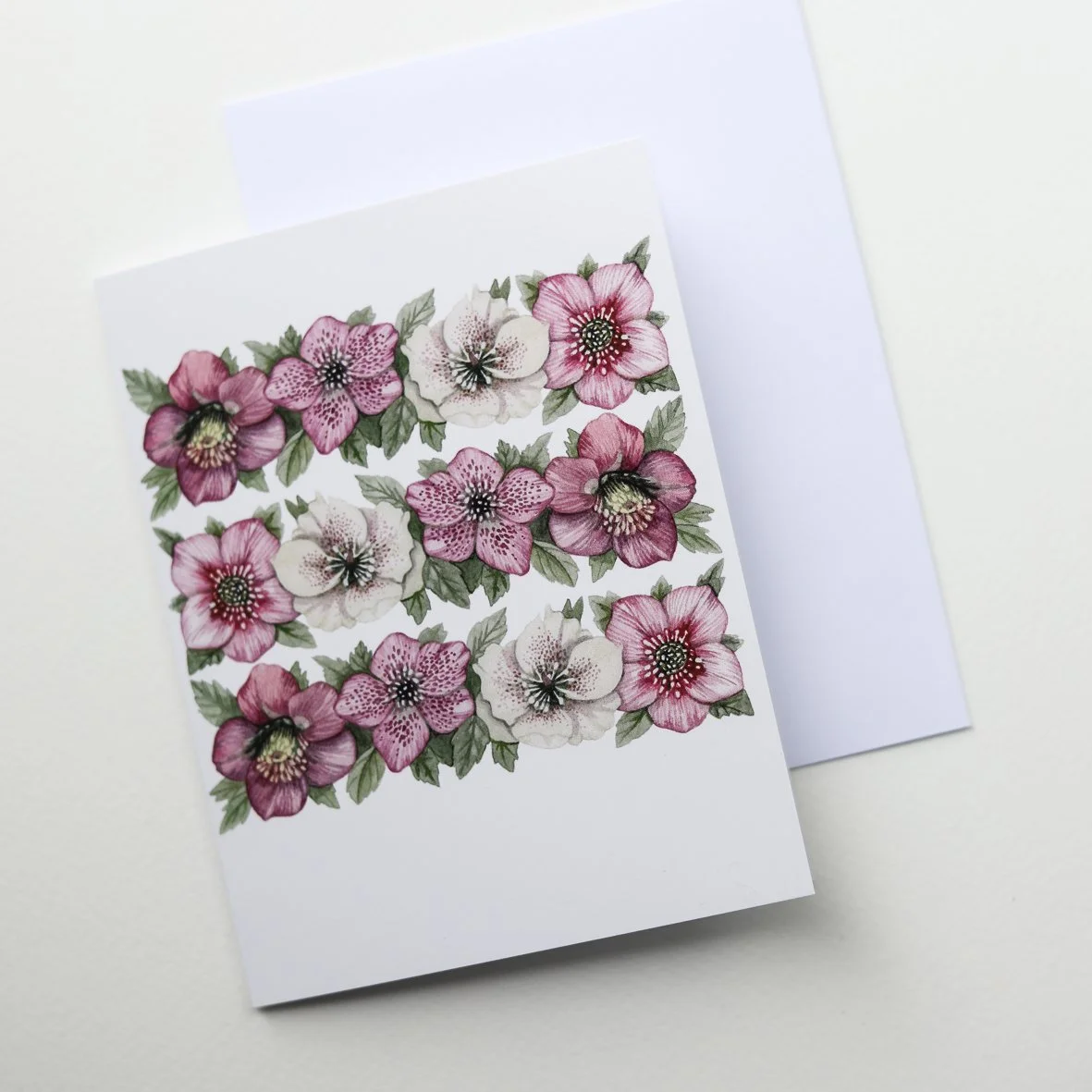 4-PACK DUBBLA KORT HELLEBORUS
