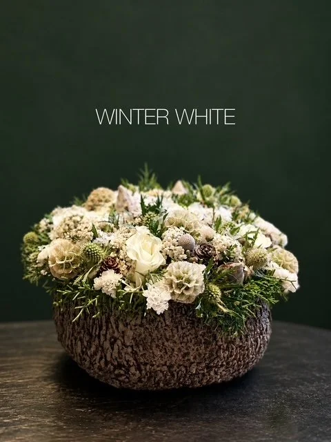 WINTER WHITE: A floral design class 12.9.26 6pm-8pm