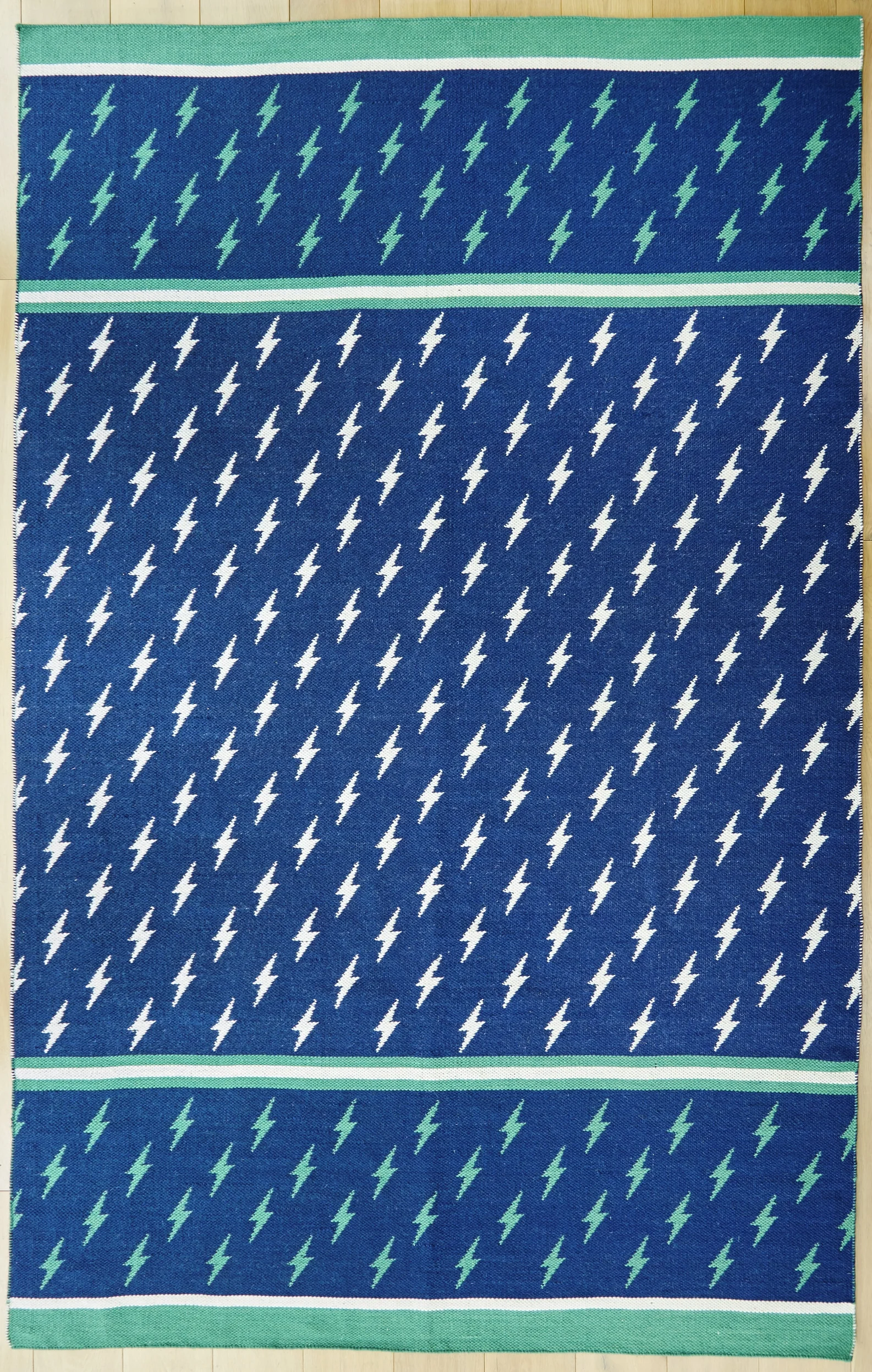 Large Blue and Green