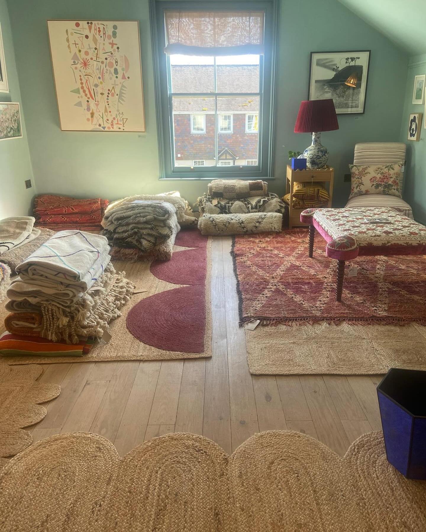 After a great first day, we&rsquo;re ready for Day 2 of the Interiors Collective! 🛍️ 

We have a selection of our Moroccan and jute rugs in the shop so please do pop in to see them. We&rsquo;d love to meet you. 

We are open today and tomorrow 9am -