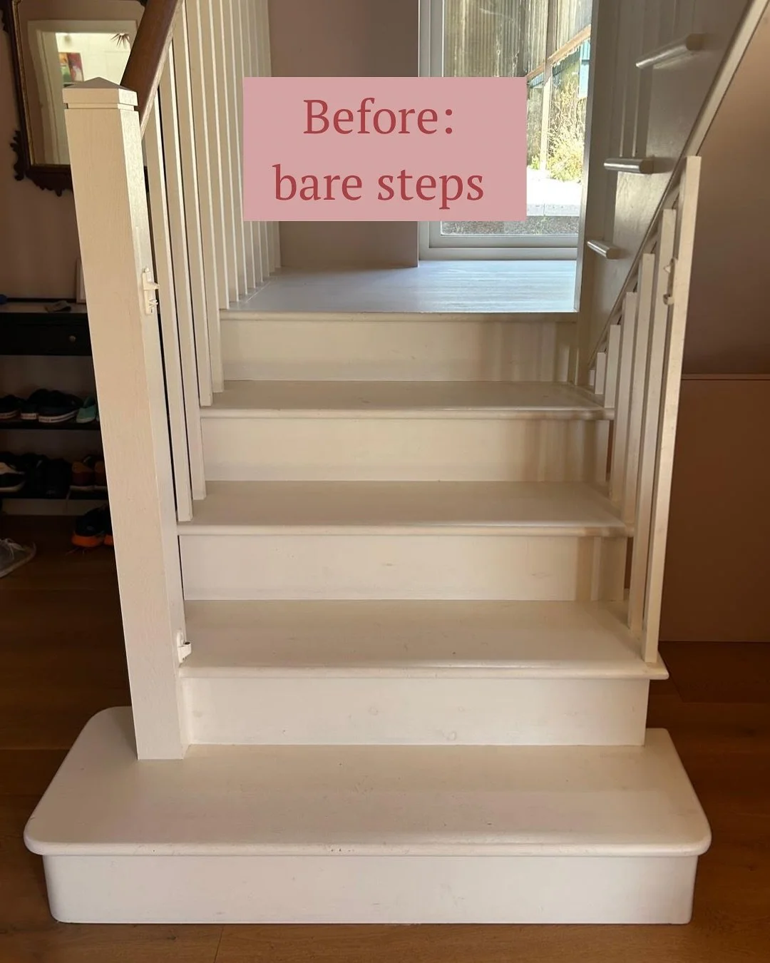Everyone enjoys a Before and After.. 🔨

From bare steps to new stripes! 

We love seeing our bespoke Claret stripe being installed as a stair runner in the home of @kateguinnessdesign. Instant warmth and wow factor!

👉 Swipe to see the dramatic tra