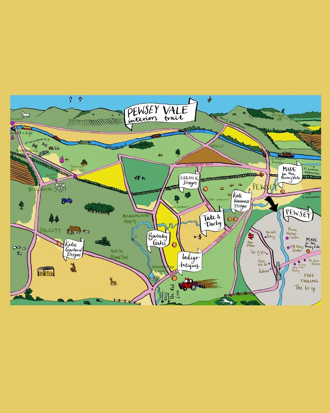 Please join us for the launch of the Pewsey Vale Interiors Trail this Thursday 13th &amp; Friday 14th November.

We will be opening our doors from 9am - 5pm on both days and cannot wait to see you! 🎉

Come and see our latest collection of rugs, cush