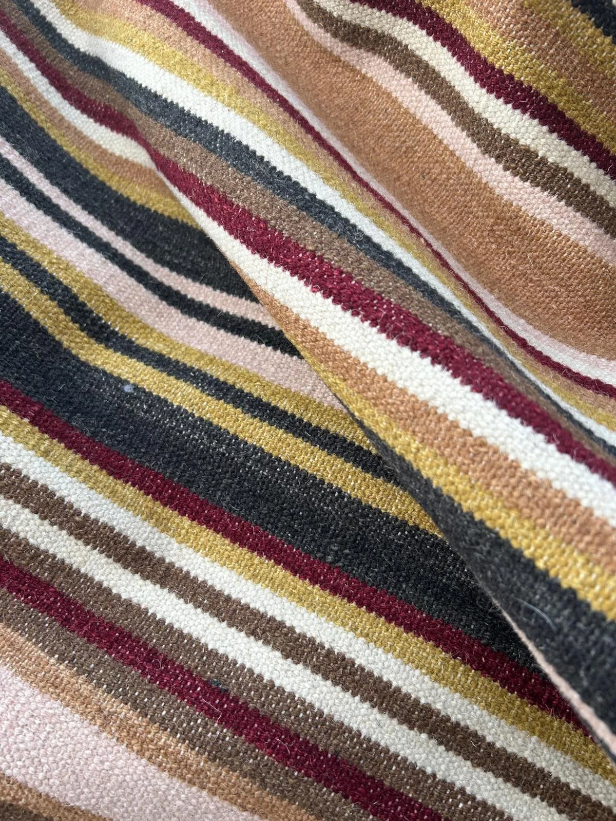 Up close with our striped rugs.

Five colourways, each inspired by the faded tones of vintage textiles &mdash; easy to live with, easy to place and designed to work quietly within.

Take a closer look at their texture, weave and colour - 

Which stri
