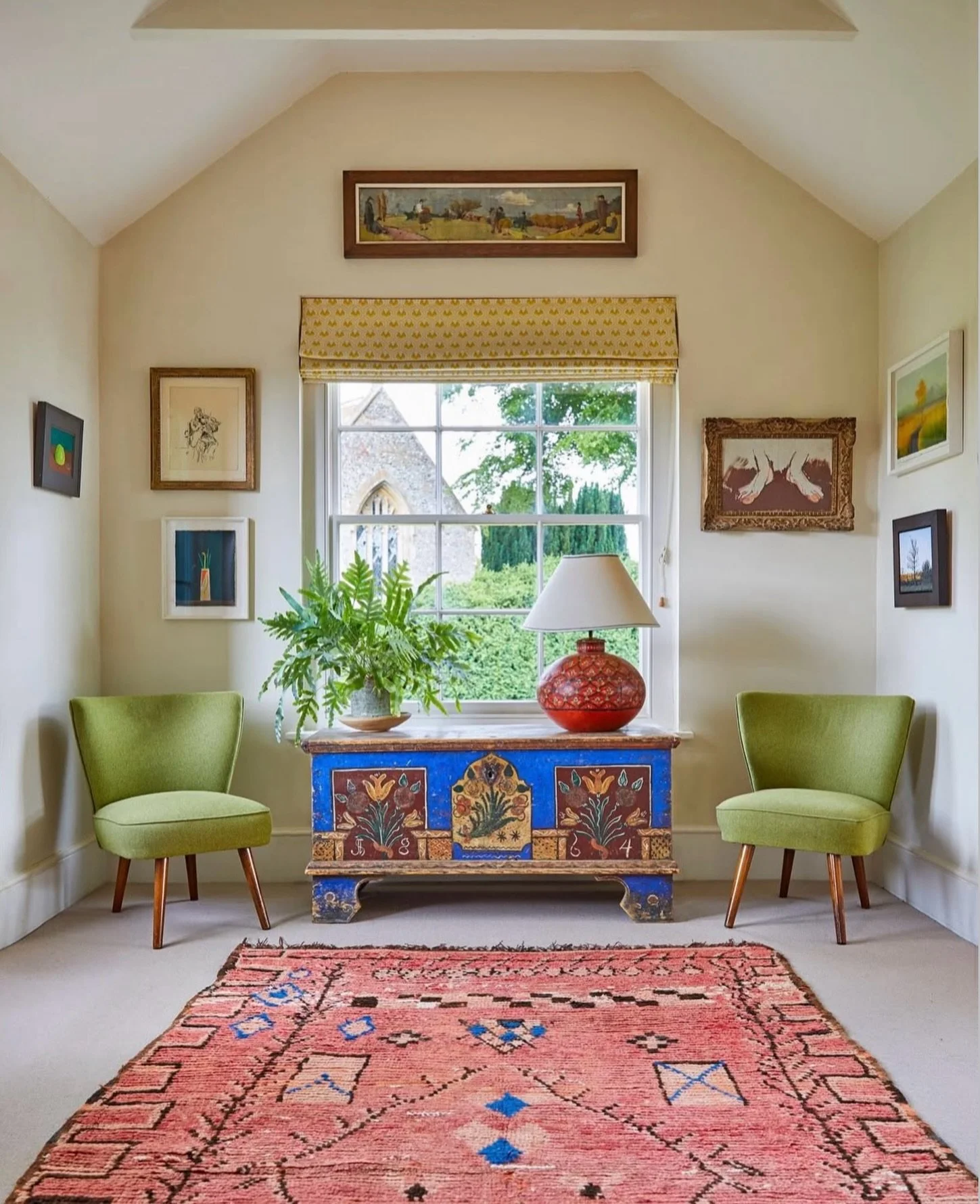 Most rooms don&rsquo;t need more decor. They need the right rug!

This vintage Moroccan rug completely transforms an otherwise simple room. 

Warmth, texture, colour, character &mdash; the whole room feels collected rather than decorated.

We&rsquo;r
