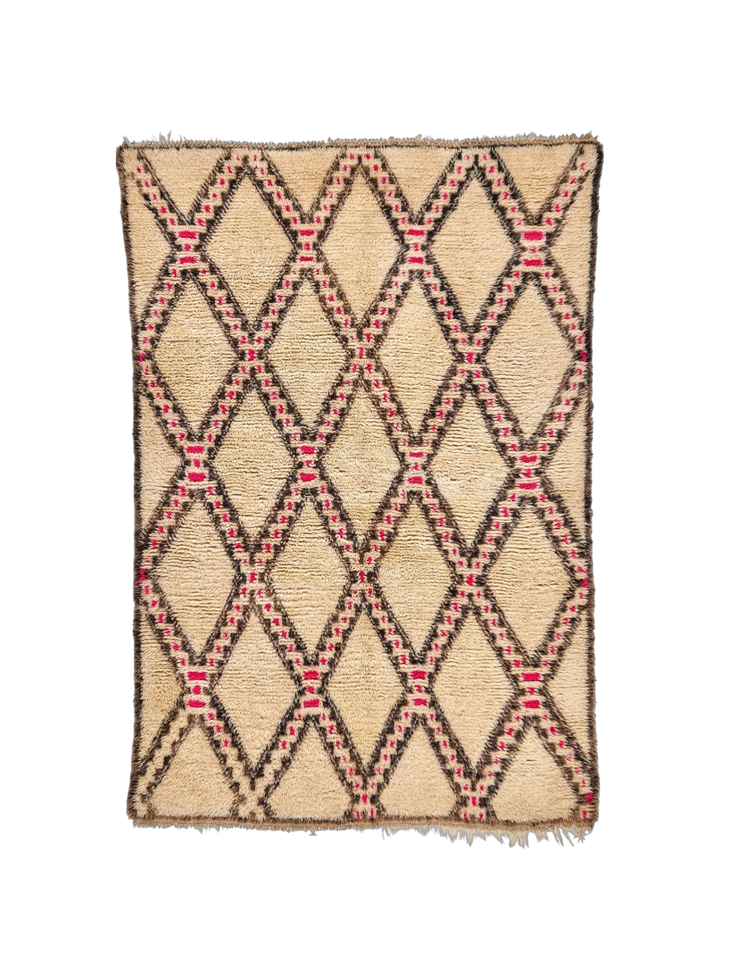Pink Qdeem Beni Ourain, 235 x 155 cms
