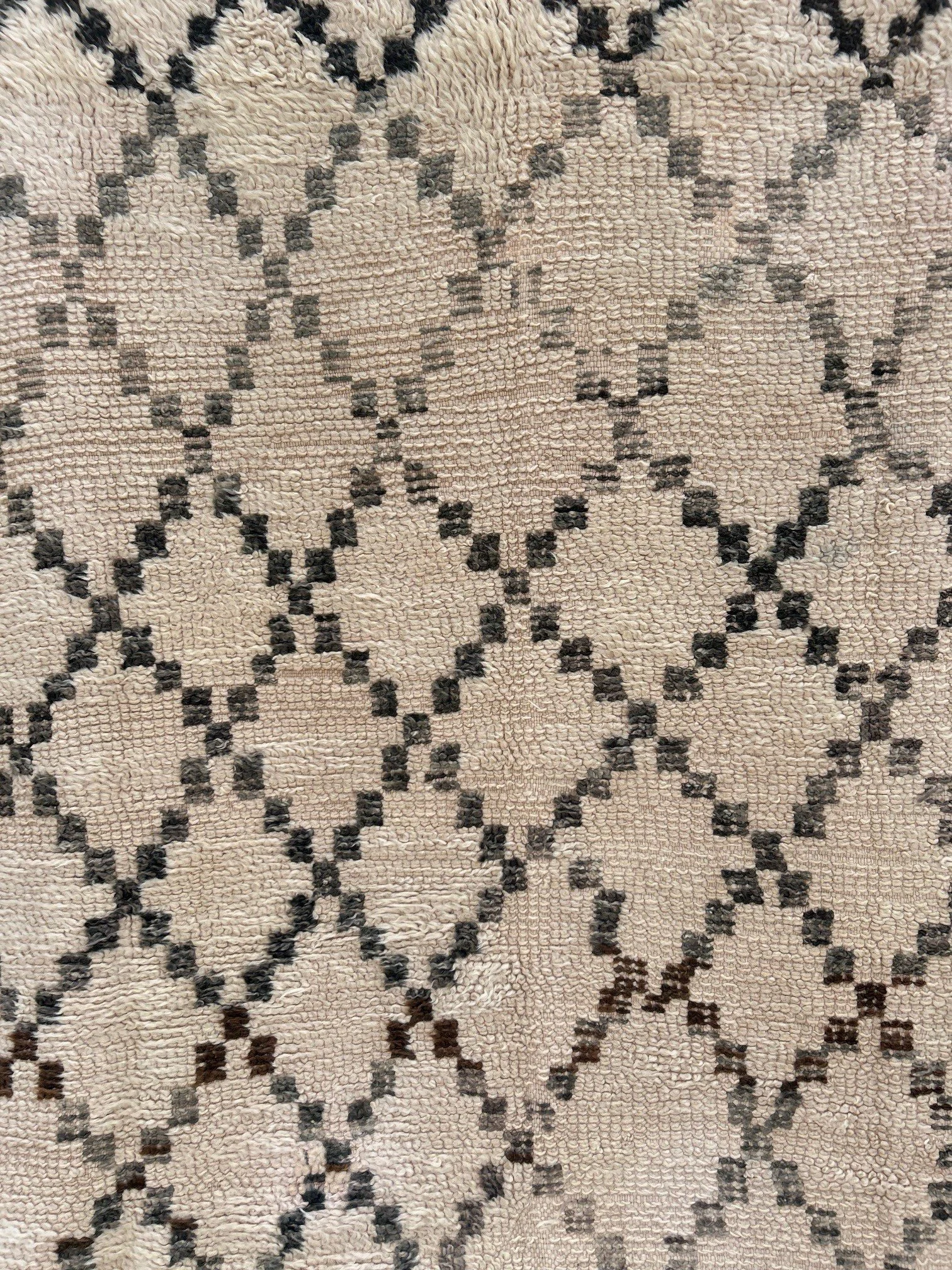 Brown Beni Ourain Rug 320 x 185 cms