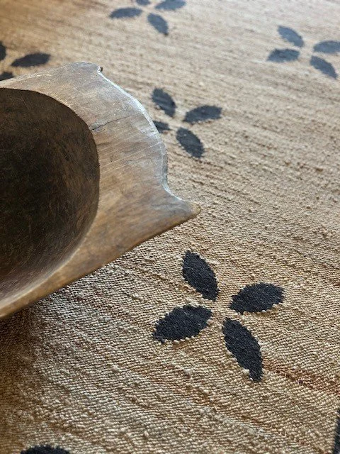 Zella Jute Brown  Wooden Trough.jpg