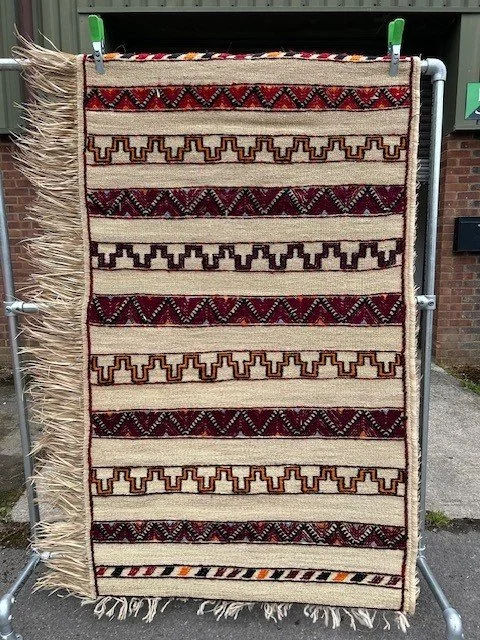 Moroccan Palm Mat 1 - 187 x 123 cm